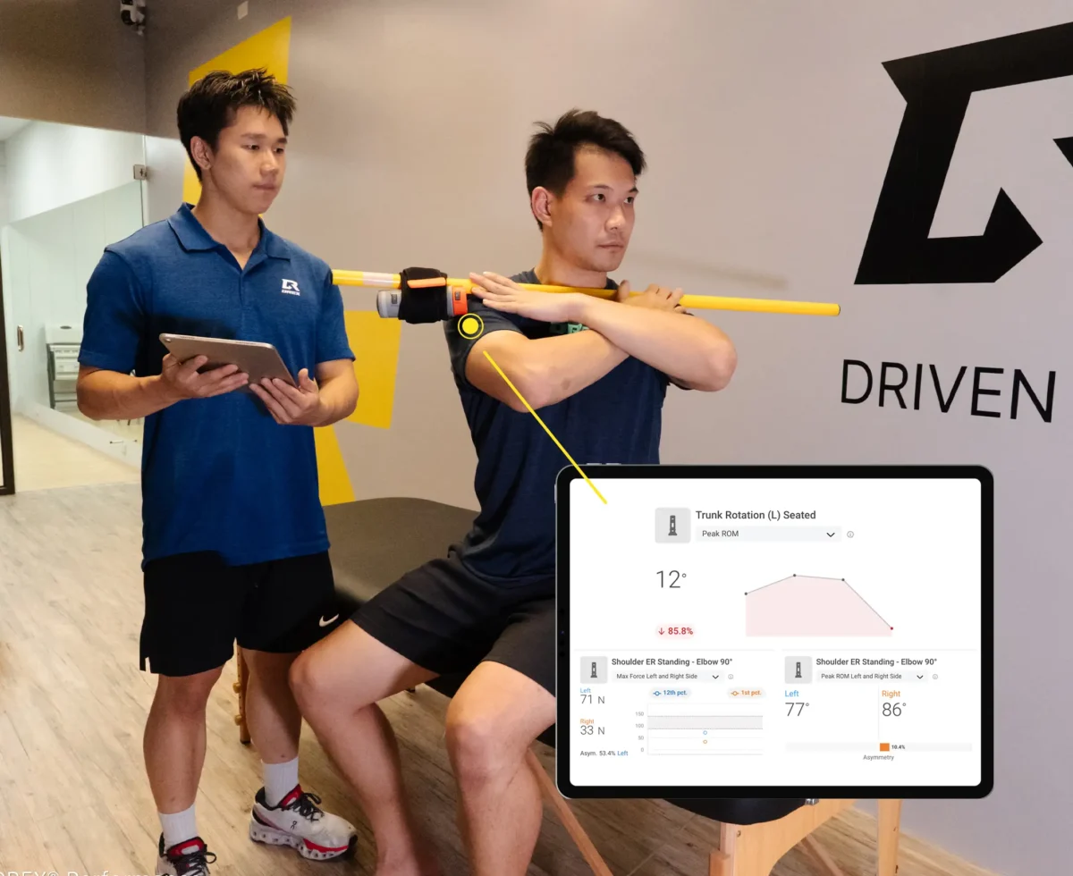 Dynamo 肌力與關節活動度感測器